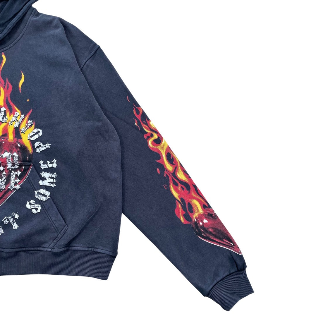 Flaming Heart Hoodie